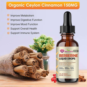 Gocce Liquide di Berberina 60ml Cannella Melone <span class=keywords><strong>Amaro</strong></span> Integratore Alimentare per Immunità Energia Metabolismo Fornitura Diretta dalla Fabbrica Bestseller - Product Image 5