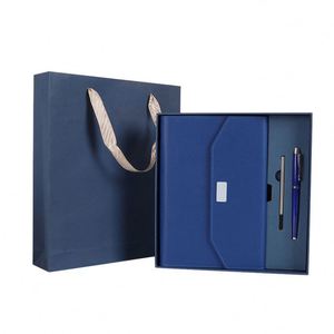 Promotional Business Gifts Office Stationary Gift <b>Set</b> A5 <b>Notebook</b> Gel Pen Tumbler With Logo for Clients Factory Price - Product Image 1