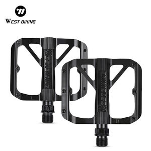 WEST BIKING 3 rodamiento <span class=keywords><strong>de</strong></span> aleación <span class=keywords><strong>de</strong></span> aluminio Pedal <span class=keywords><strong>de</strong></span> ciclismo ensanchar antideslizante <span class=keywords><strong>eje</strong></span> <span class=keywords><strong>de</strong></span> acero Pedal <span class=keywords><strong>de</strong></span> <span class=keywords><strong>bicicleta</strong></span> para MTB <span class=keywords><strong>bicicleta</strong></span> <span class=keywords><strong>de</strong></span> carretera - Product Image 1