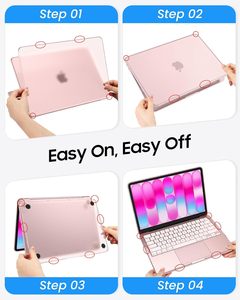 เคสแข็งแบบด้านสำหรับแล็ปท็อป Macbook Neo A3404 Air 13.6 Air 15 Pro 14 Pro 16 นิ้ว M5 M4 M3 M2 M1 - Product Image 6