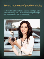 Lampu Flash Kamera Retro Cadet Retro Flash Berbentuk Kipas Dual-mode Untuk Kamera Fujifilm