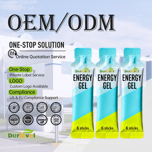 Gel énergétique certifié biologique avec vitamines, acides aminés, <span class=keywords><strong>fer</strong></span>, magnésium, saveur personnalisée, service tout-en-un, KOSHER, échantillonnage rapide - Product Image 1