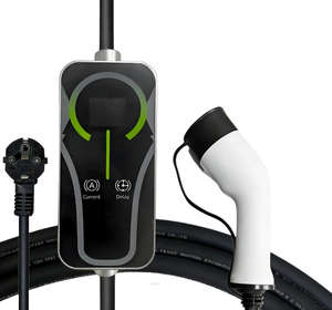 Cargador de Vehículos Eléctricos Portátil Ajustable AC 7kW IP66 con Control por Aplicación, Nuevo para Uso Doméstico y Comercial, con Certificación CE - Product Image 1