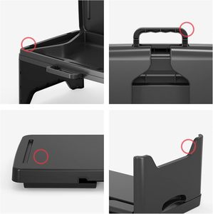 Escritorio Plegable para Portátil, Mesa Multifuncional Portátil para Cama, Hogar y Oficina, para Leer, Trabajar, Comer, con Almacenamiento y Fácil Transporte - Product Image 2