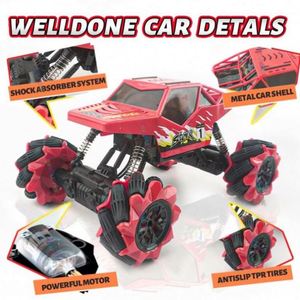 1.20 Scale RC Racing Car Drift Truck LED <b>Lights</b> 100km/h Speed 4WD Off-Road Hand <b>Sensor</b> Crawler Servo Steering 10-Channel Remote - Product Image 3