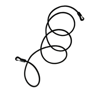 Ganchos de remolque, cuerda de goma negra de 8mm, 110cm, gancho doble, accesorio para barco y acampada al aire libre - Product Image 4