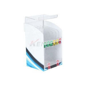 Thiết kế hiện đại Acrylic điện thoại di động sạc truy cập Hiển thị Máy tính để bàn Acrylic Cáp USB tủ trưng bày cho cửa hàng - Product Image 4