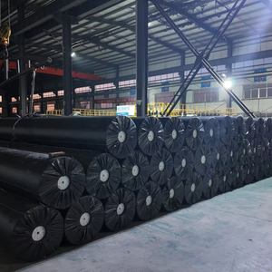 แผ่นใยสังเคราะห์ HDPE บริสุทธิ์ หนา 0.5 มม.-3 มม. ผิวเรียบ/ผิวหยาบ มาตรฐาน ASTM GRI GM13 กันน้ำ สำหรับใช้ในพื้นที่ฝังกลบขยะ บ่อเก็บน้ำ บ่อเก็บกากแร่ บ่อเก็บน้ำเสีย - Product Image 3