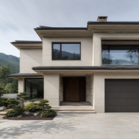 Peinture texturée pour murs extérieurs, aspect pierre, pour façades de villas, revêtement décoratif imperméable effet granit pour architecture extérieure