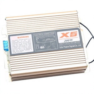 Unité principale d'alarme de voiture X5 avec klaxon, télécommande sans fil 12V 24V, mégaphone universel haute puissance - Product Image 5