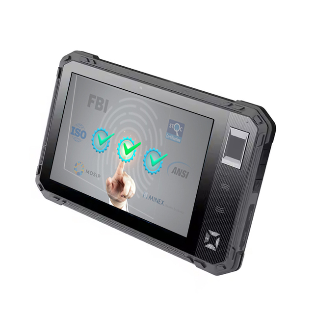 Durable Industrial Tablet IP67 Waterproof 4G Rugged NFC POS Tablet 10 Inch Fingerprint Biometric Tablet for Field Work