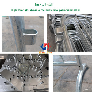 Barrière de contrôle des foules en acier Panneau de sécurité de sécurité routière extérieure pour événements et rassemblements publics - Product Image 4