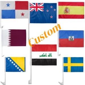 Hot Sale 2026 Global Soccer Match Country 12*18in Car Flag,Men Women Banner,Car Accessories,essential for Outdoor Travel. - Product Image 1