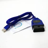 Lector de Códigos OBD2 USB 409 KKL CH340 409.1, Cable de Diagnóstico con Pantalla LCD, 1 Año de Garantía, Compatible con Audi, Skoda, Seat