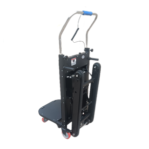 รถเข็นพับได้โลหะแบบพกพา สำหรับขนย้ายสินค้า ตัวช่วยที่ยอดเยี่ยมสำหรับการขนย้ายของหนักขึ้นลงบันได ล้อรูปดาว - Product Image 1