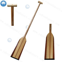 Pagaie de bateau dragon de longueur personnalisée en bois fixe et durable