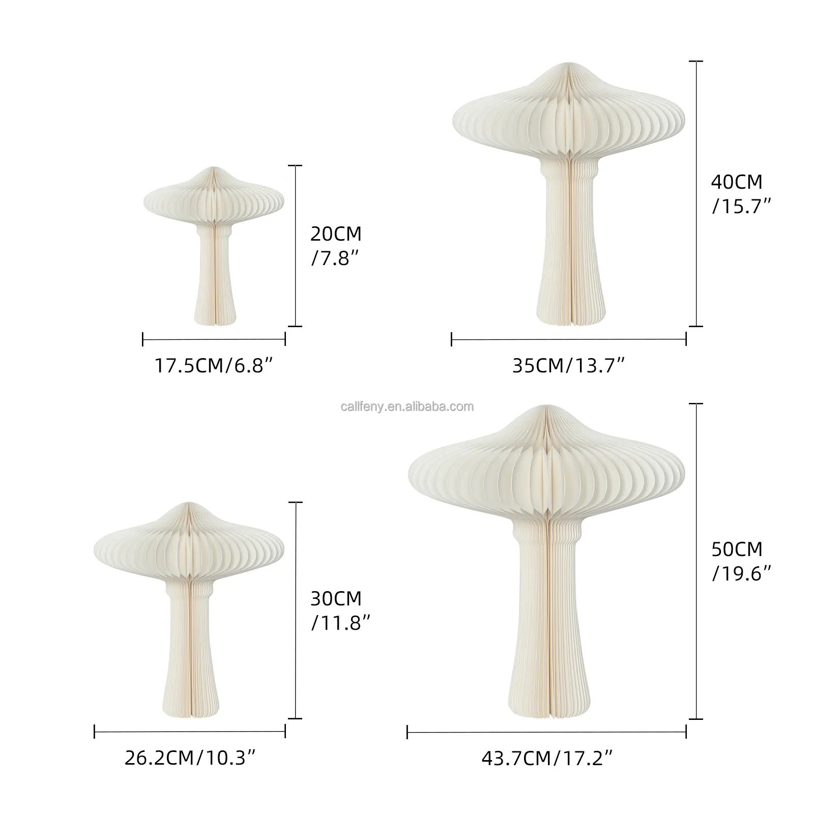 Décoration champignon ornements de vacances en papier vitrine accessoires décoratifs personnalisés pour la maison