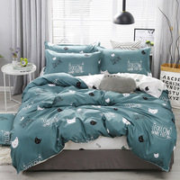 Housse de couette brodée, ensemble de draps en velours, housse de couette rayée, couvre-lit blanc pour hôtel, drap de lit en velours, draps blancs pour hôtel