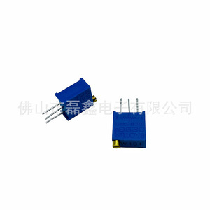 Potenciómetro de Precisión 3296W, 10 Voltas, Cermet, Resistencia Ajustable para Circuitos Electrónicos - Product Image 3