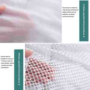 Nouvel ensemble de sacs à linge en filet avec cordon de serrage en nylon pour machine à laver et machine de nettoyage à sec - Product Image 4