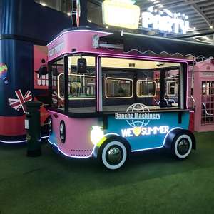 Food Truck Électrique Tendance Personnalisé avec Capacité de Remorquage pour la Vente de Bubble Tea et de Jus de Fruits - Product Image 1