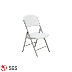Factory price plastic folding chairs white garden outdoor plastic wedding chairs for event