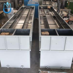 Équipement de purification de l'eau de rivière Clarificateur lamellaire avec système de floculation chimique Clarificateur lamellaire à tubes inclinés 150m3/h - Product Image 5