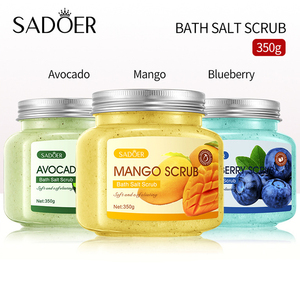 Crema Exfoliante de Frutas Variadas, Mango, Aguacate, <span class=keywords><strong>Vera</strong></span>, Exfoliante Facial, Exfoliante Corporal, Hidratante, Nutritivo, Exfoliante para el Cuidado de la Piel - Product Image 2