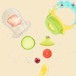Nutritious Fruits & Vegetables Baby Feeder <b>Spoon</b> Bite <b>Ring</b> Chew Toy Nipple Soother Bottle for Smart Home Product - Product Image 2