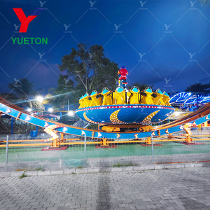 Manège OVNI Volant pour Parc d'Attractions, Projet Gouvernemental, Attraction de Fête Foraine à l'Effigie d'un UFO Volant, Emotionnel et Magique, à Vendre - Product Image 4