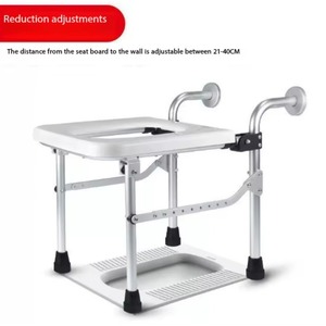 Mateside Lightweight Foldable Electric Bath Lift Chair Capacity Hospital Home Use Bathtub Stool for Elderly - Product Image 2