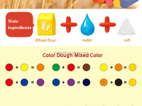 Pâte à modeler et slime éducatifs non toxiques pour enfants, de qualité supérieure, plastiline colorée, argile à modeler – Vente chaude
