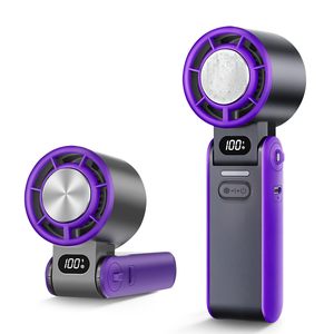 Ventilador de Mano Eléctrico de Alta Velocidad de 3600 mAh y 20000 rpm, 10 m/s, Mini Ventilador de Mano Portátil de Aleación de ABS, Ventilador Turbo de Refrigeración - Product Image 1