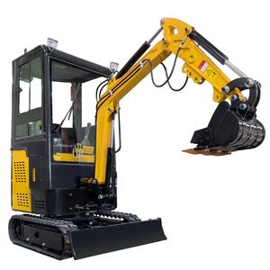 CE Kubota <span class=keywords><strong>Yanmar</strong></span> – moteur Diesel de marque, pouce de tarière à godet, piste de <span class=keywords><strong>pelle</strong></span> 1T, 0.<span class=keywords><strong>8</strong></span> <span class=keywords><strong>tonnes</strong></span>, 1 Tonne, 1.5 <span class=keywords><strong>tonnes</strong></span>, Mini pelles pelles arrières - Product Image 5