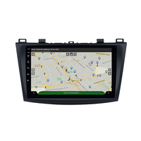 Autoradio Android MAZDA 3 (9 pouces) avec lecteur DVD, fabriqué en Chine, 7 couleurs de rétroéclairage, pour tableau de bord Mazda 3 2010, 9 pouces