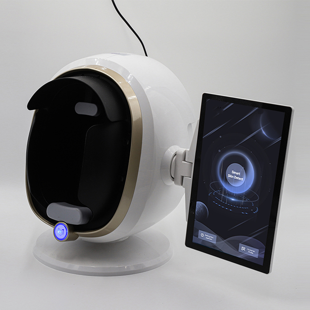 8 Spectral Digital Scanner Facial Skin Analyzer Machine Quantum Resonance Magnetic Analyze Ai Analyzer 3D Facial for  Salon