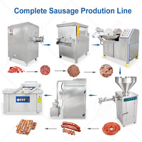 Machine à fabriquer des saucisses ORME, ligne de production de saucisses à petite échelle, machine à fabriquer des saucisses de viande, salami, prix