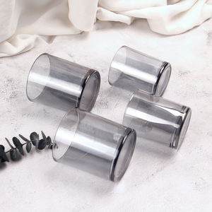 Barattoli in Vetro Iridescente con Fondo Rotondo per Candele, Contenitori Vuoti per Candele Fai-da-Te, Decorazioni Matrimoniali e Forniture per Artigianato Domestico - Product Image 6