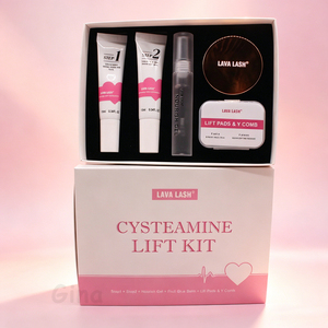Kit de lamination des sourcils et de lifting des cils LAVA LASH à la cystéamine 2 en 1, personnalisé, sans irritation, <span class=keywords><strong>professionnel</strong></span>, végan - Product Image 3