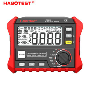 Strumenti Elettrici HABOTEST HT5910 Tester Interruttore Differenziale e Resistenza di Loop con Funzioni di Protezione - Product Image 1