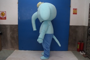 Gran oferta lindo bebé elefante mascota precio de fábrica personalizado Animal divertido personaje elefante <span class=keywords><strong>disfraz</strong></span> para Cosplay - Product Image 2