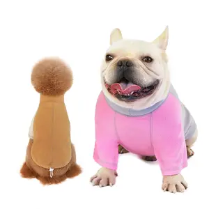 Autumn Winter New Pet Pajamas Polar Fleece Dog Home Clothes Soft Warm Bottoming Sweater French Bulldog Clothes Wholesale