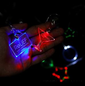 ZhongdaホットセールLEDライト誕生日フラッシュライトネックレスカスタムシェイププロモーションギフト - Product Image 4
