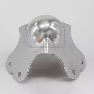 Angolo retto 6 fori 3 gambe protezione angolare avvolgente a sfera accessori per valigetta portautensili in alluminio protezione angolare per bordi dell'armadio in acciaio - Product Image 5