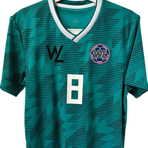 Camiseta de Fútbol Verde de la Selección Alemana de la Copa Mundial 2018, Personalizada con el Número 13 de Müller, Camiseta de Fútbol Vintage Barata al por Mayor - Product Image 2