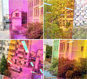 Royal Glory PET – <span class=keywords><strong>feuille</strong></span> <span class=keywords><strong>de</strong></span> Film <span class=keywords><strong>de</strong></span> fenêtre auto-adhésive dichroïque Iridescent arc-en-ciel pour acrylique et verre - Product Image 6