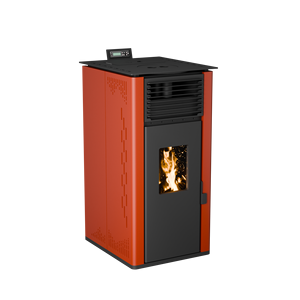 Nuovo più economico automatico alimentazione senza fumo stufa <span class=keywords><strong>a</strong></span> Pellet <span class=keywords><strong>a</strong></span> <span class=keywords><strong>legna</strong></span> camino idro biomassa riscaldamento interno stufa acquista ora - Product Image 2