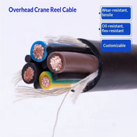 Câble de remorquage en gros RVV-NBR 4*10 mm² souple et résistant à l'usure et aux plissons 300-500V