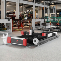 3015 1000W-6000W Plaque métallique et tuyau CNC Laser Tube Machine de découpe