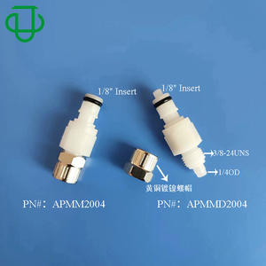 Conectores Rápidos de Plástico POM de Alta Calidad Serie AP de Diámetro Pequeño con Tuercas de Bloqueo y Abrazaderas Grado de Moldeo - Product Image 5